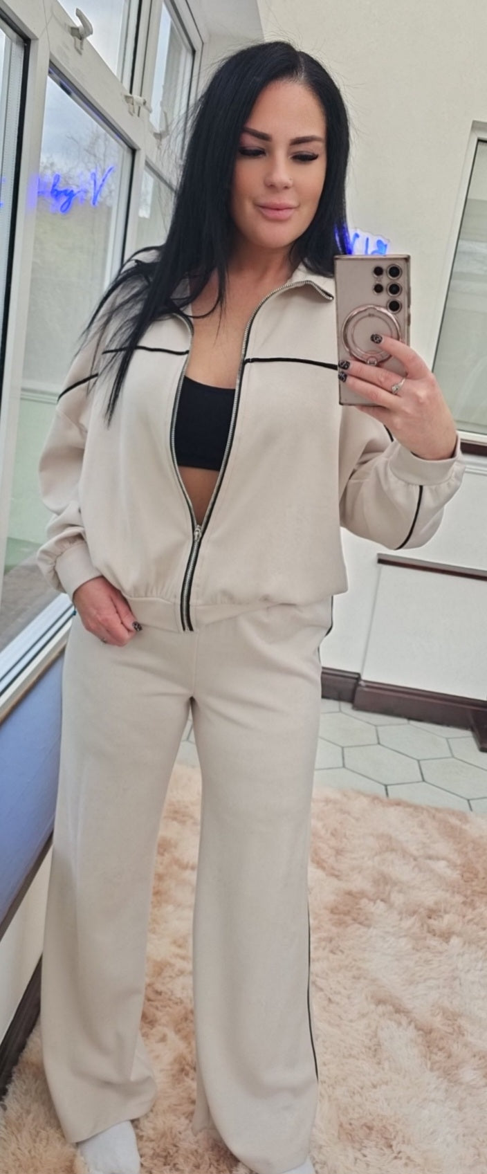 " Worldie" 2 piece tracksuit