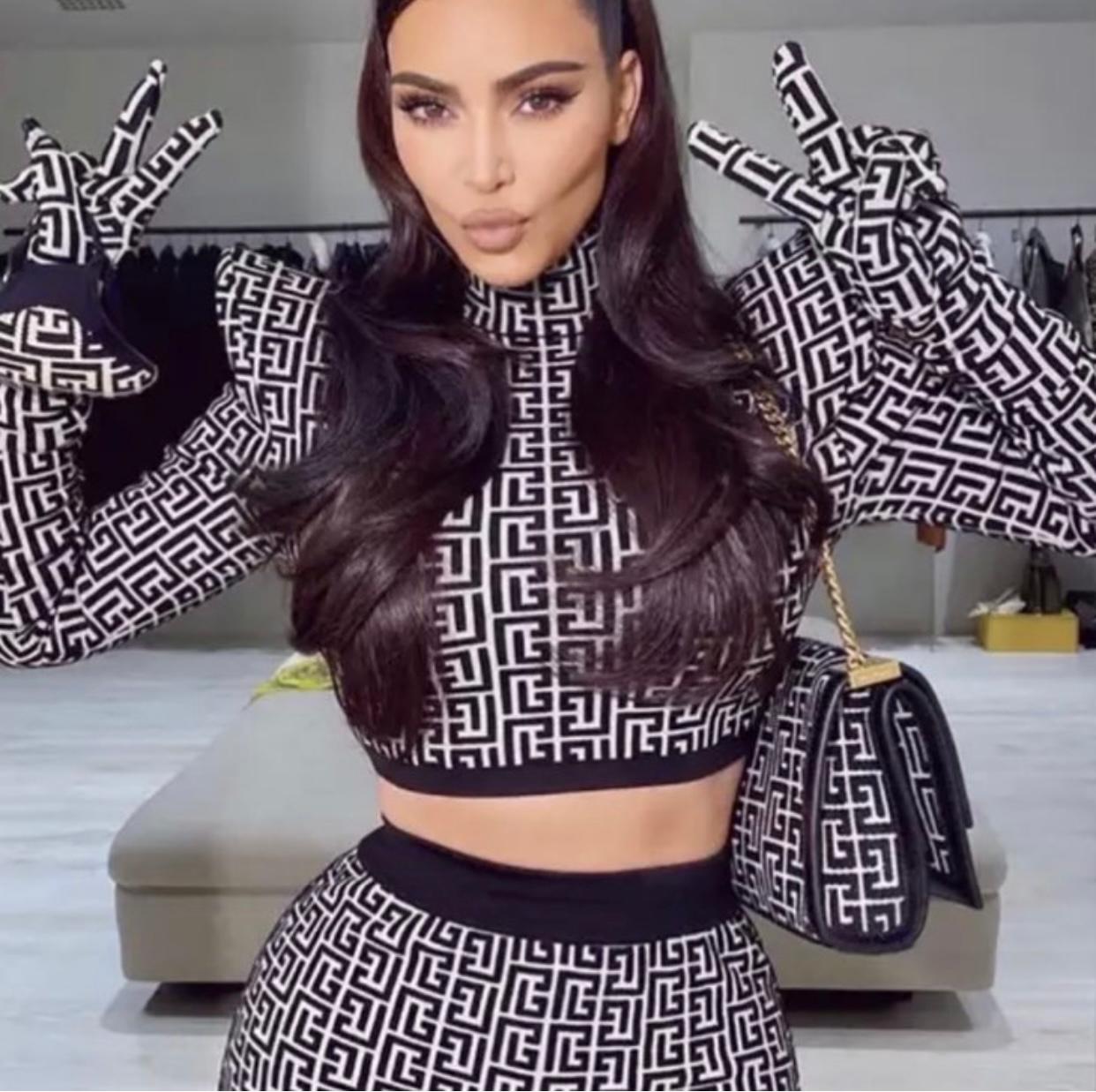 'Kimmy K' Bandage Two Piece