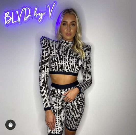 ‘Kimmy K' Bandage Top